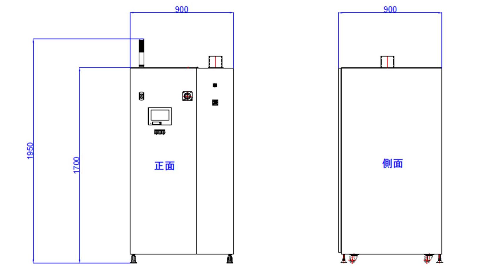 科研用超高浓度臭氧发生器（批次形式）(图2)