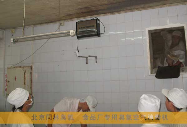 食品厂空气消毒机使用现场